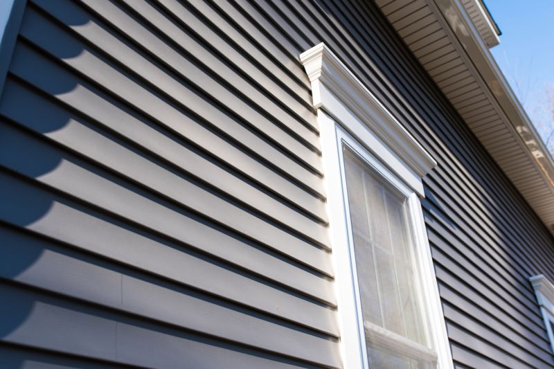 Close-up of Siding Material